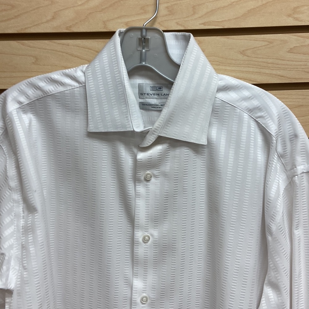 Steven Land very fashionable men shirt Size 16 - Picture 2 of 7